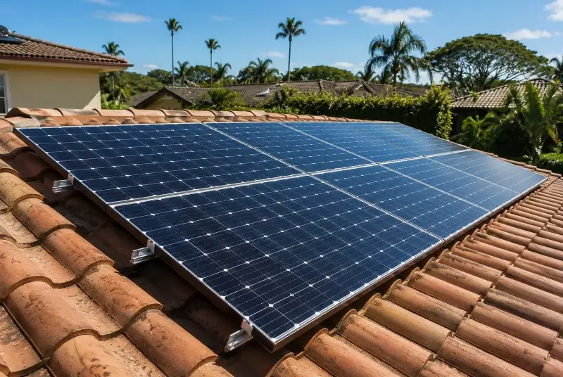 Installation de panneaux solaires à Roquettes